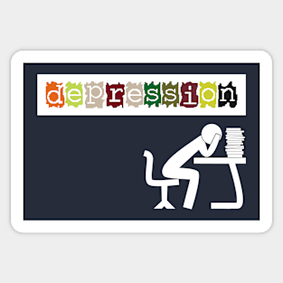 depression Sticker